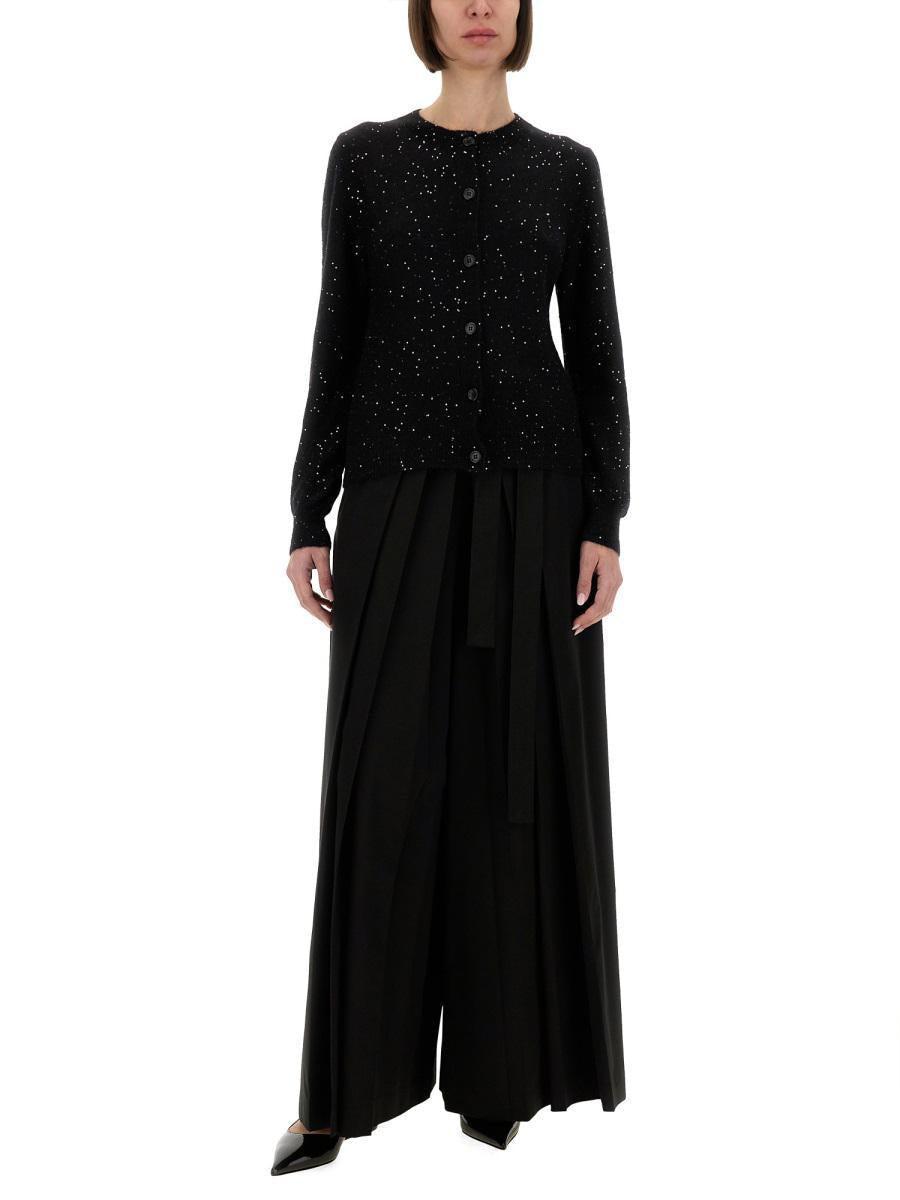 FABIANA FILIPPI Wide Leg Pants In Black Product Image