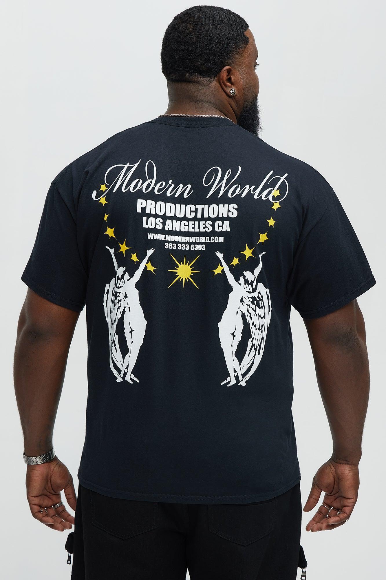 Modern World Production Short Sleeve Tee - Black Product Image