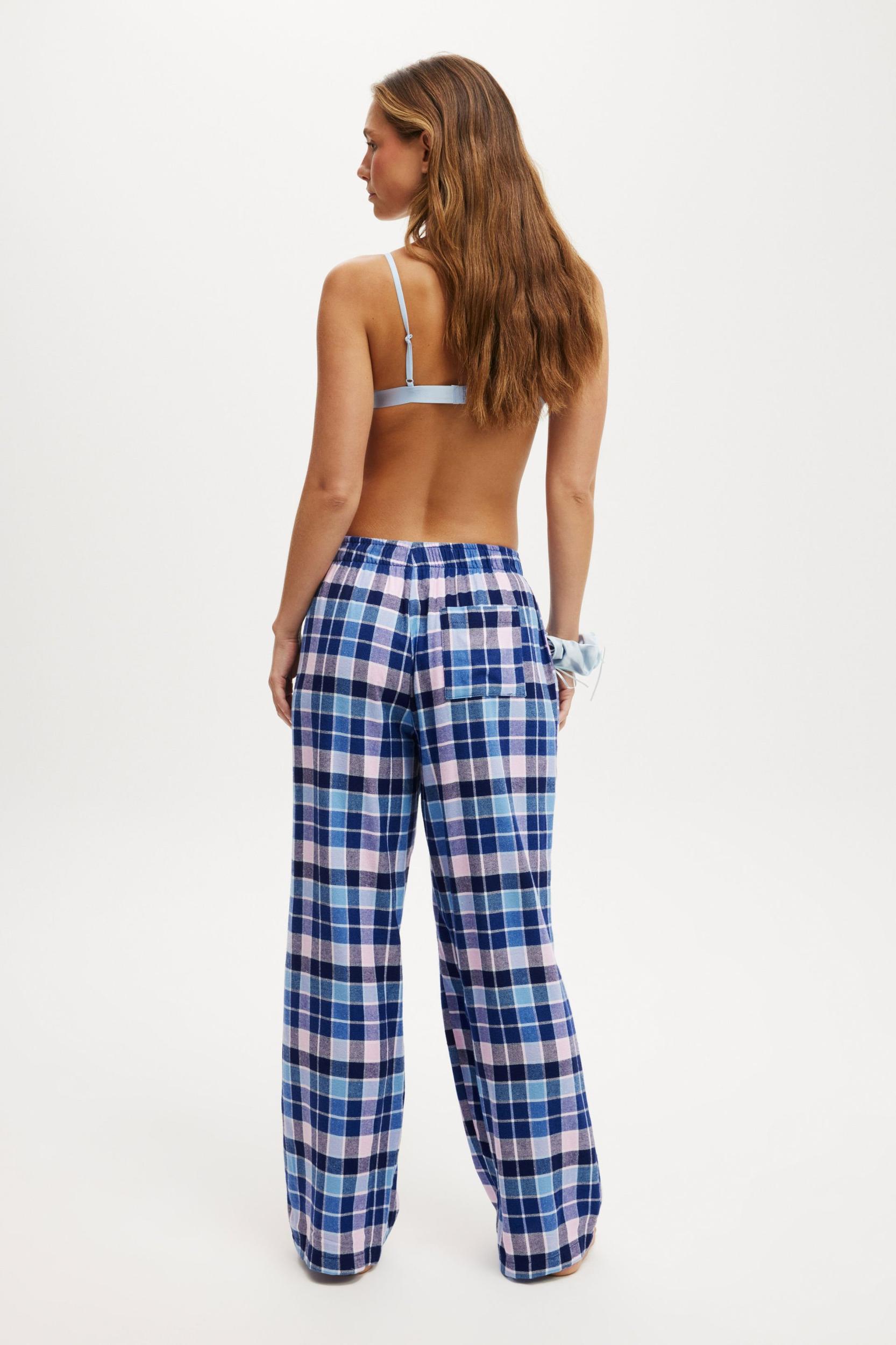 Flannel Wide Leg Pant Product Image