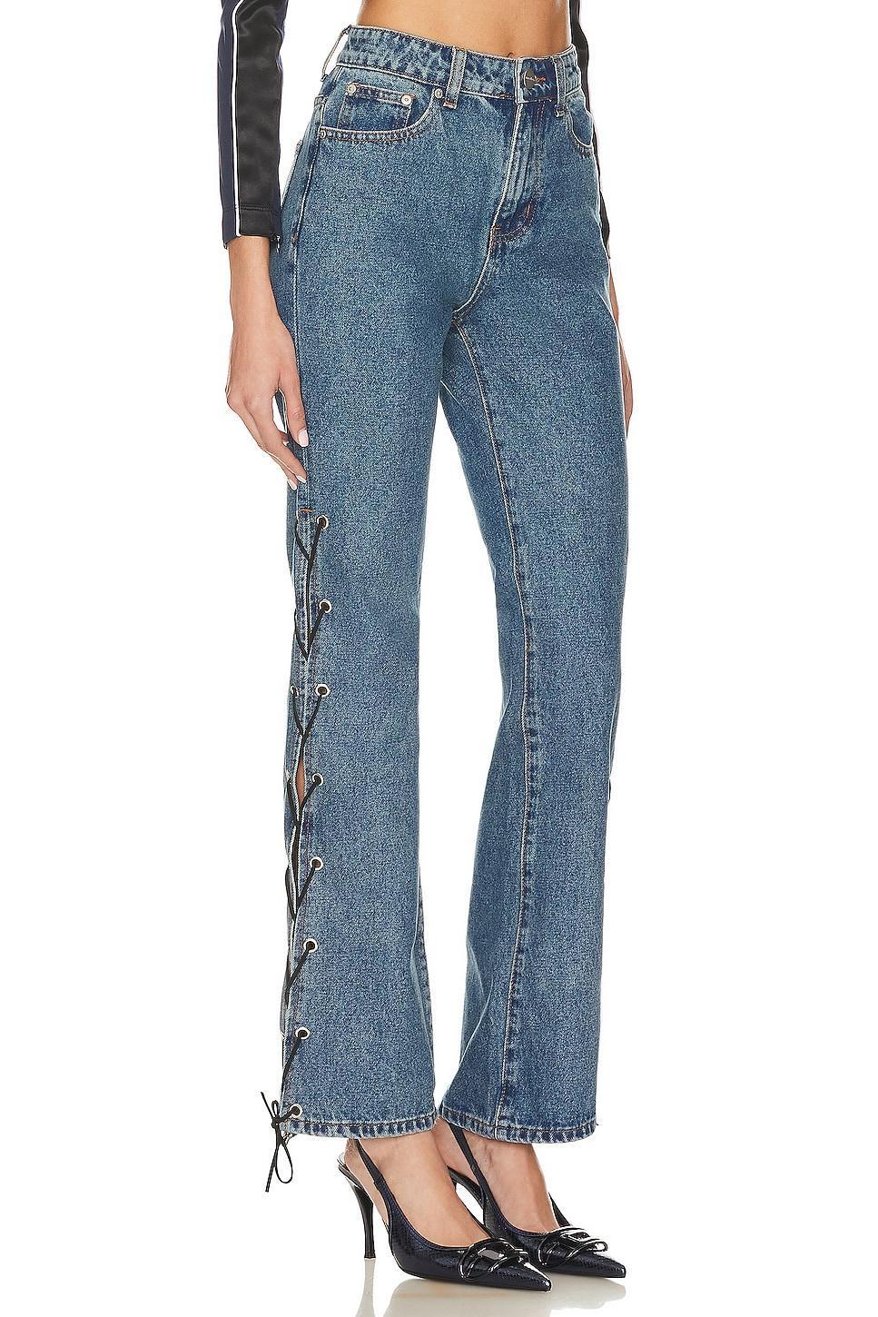 Jayda Lace Up Jean superdown Product Image