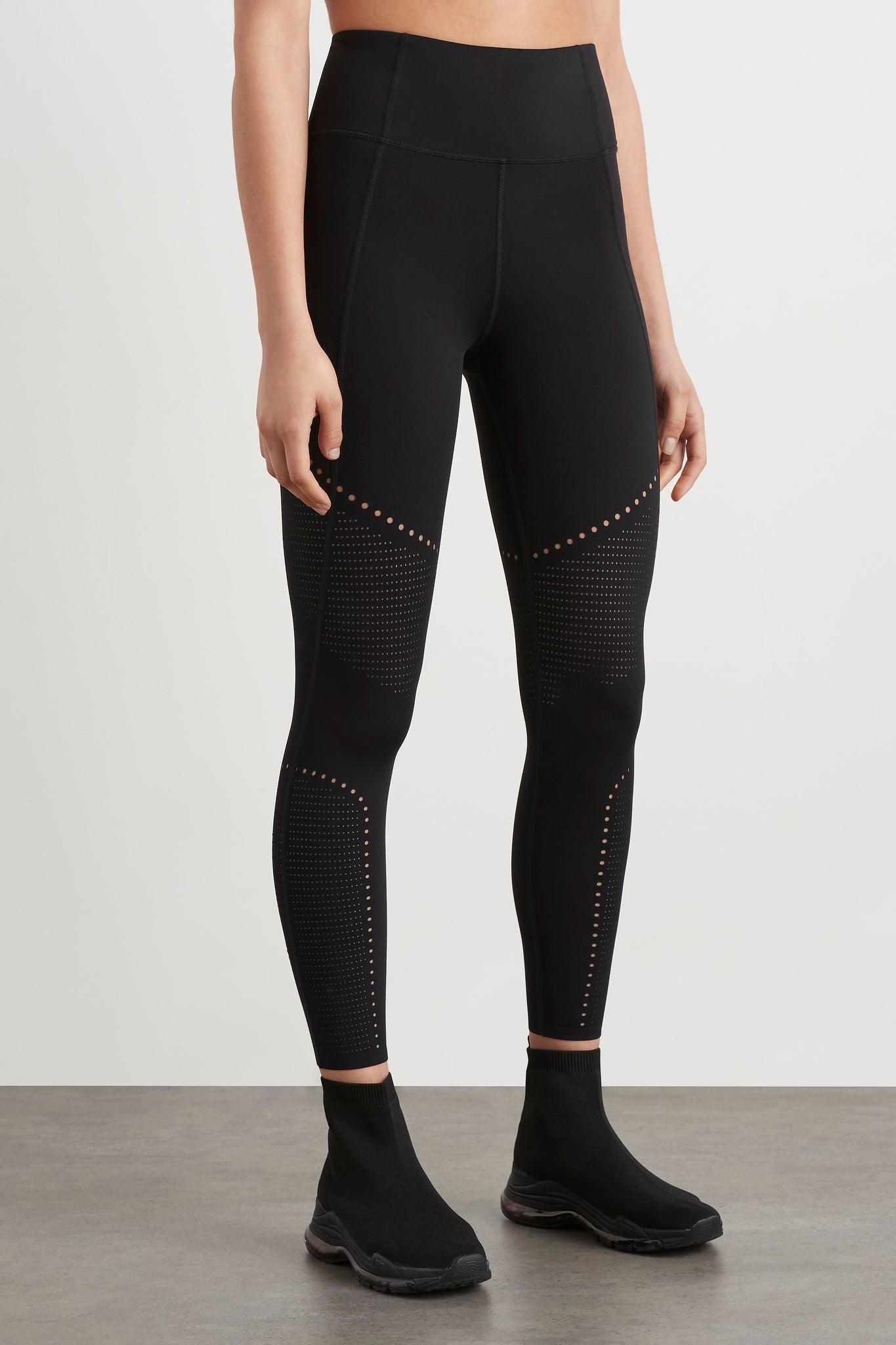 High Rise Perforated 7/8 Legging 227 Product Image