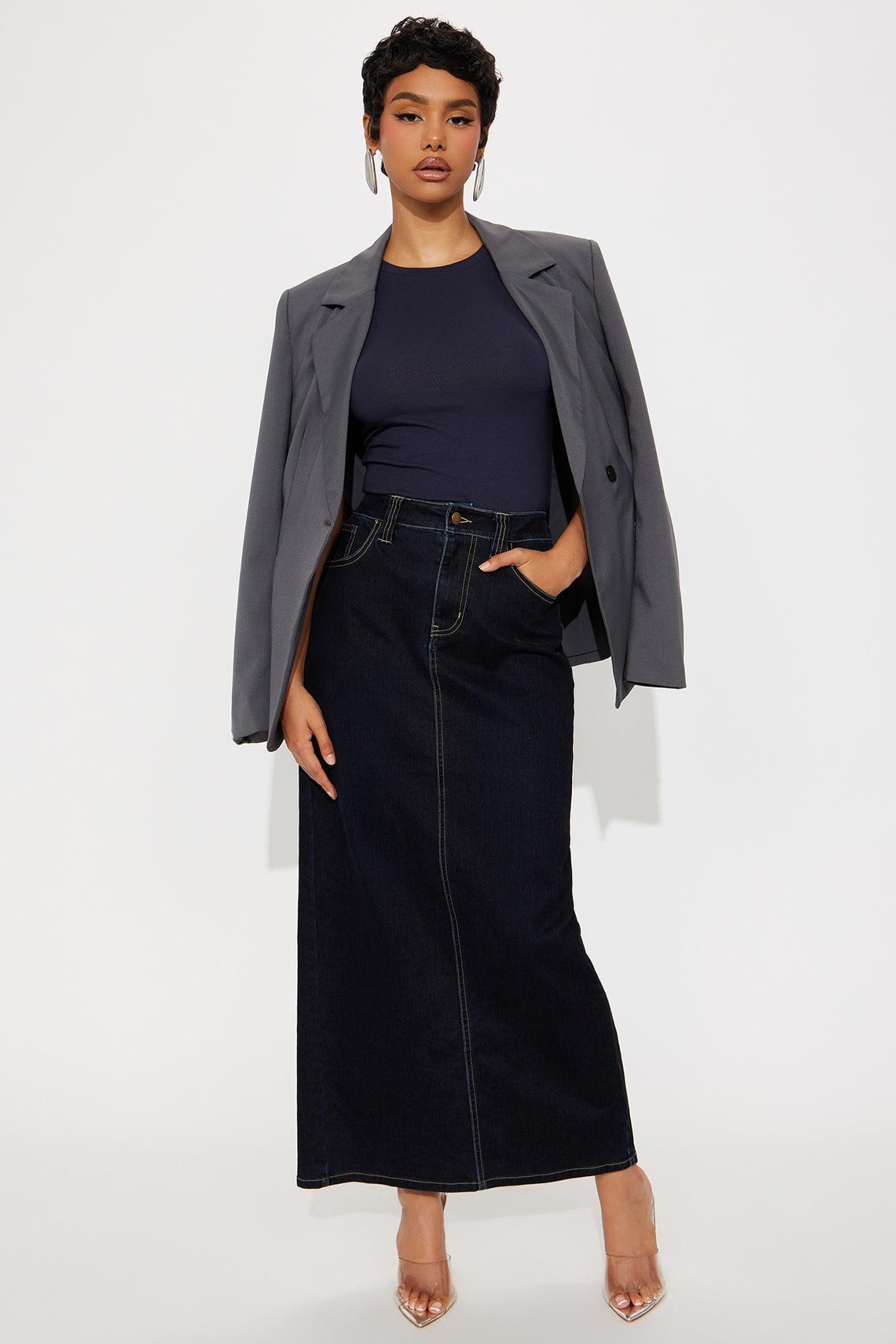 My Everyday Crew Neck Tee - Navy Female Product Image