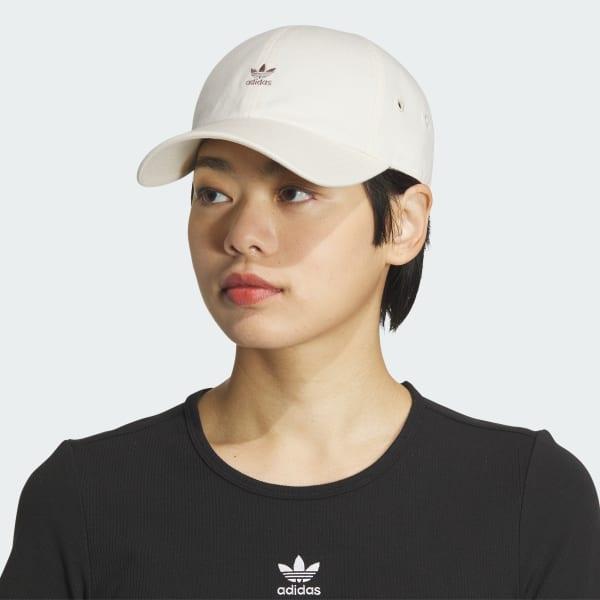 adidas Women Relaxed Mini Logo Hat Wonder White 1 Size Product Image