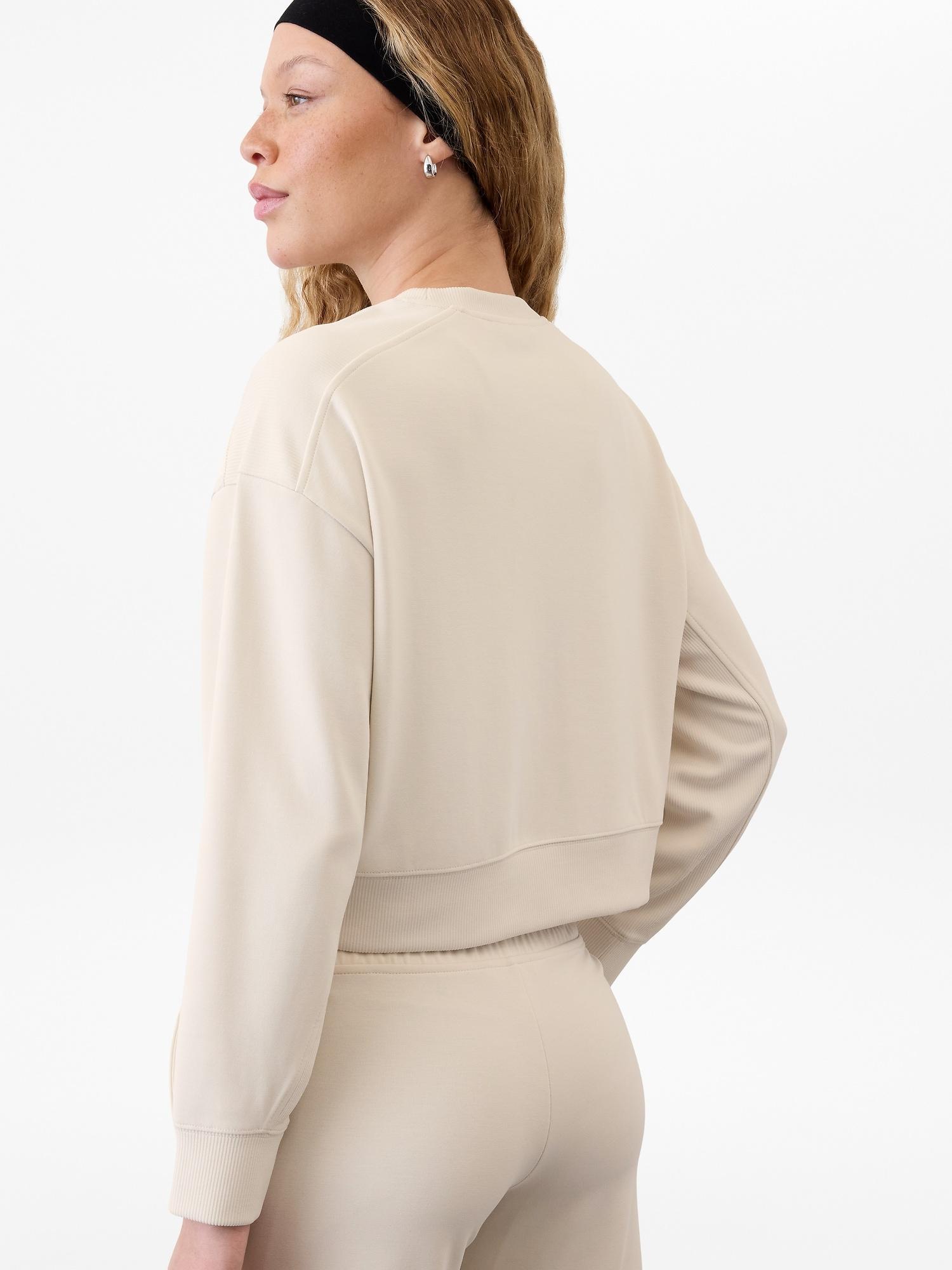 Seasoft Rib Crewneck Sweatshirt Product Image