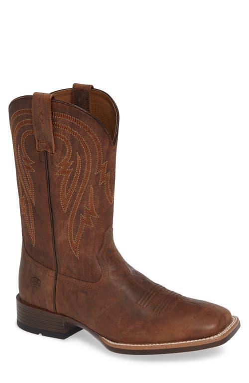 Ariat Mens Plano Square Toe Western Boots Product Image