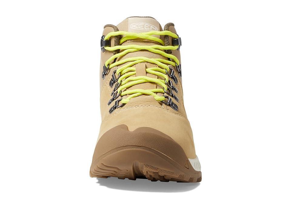 KEEN NXIS Explorer Mid Waterproof (Safari/Birch) Women's Shoes Product Image