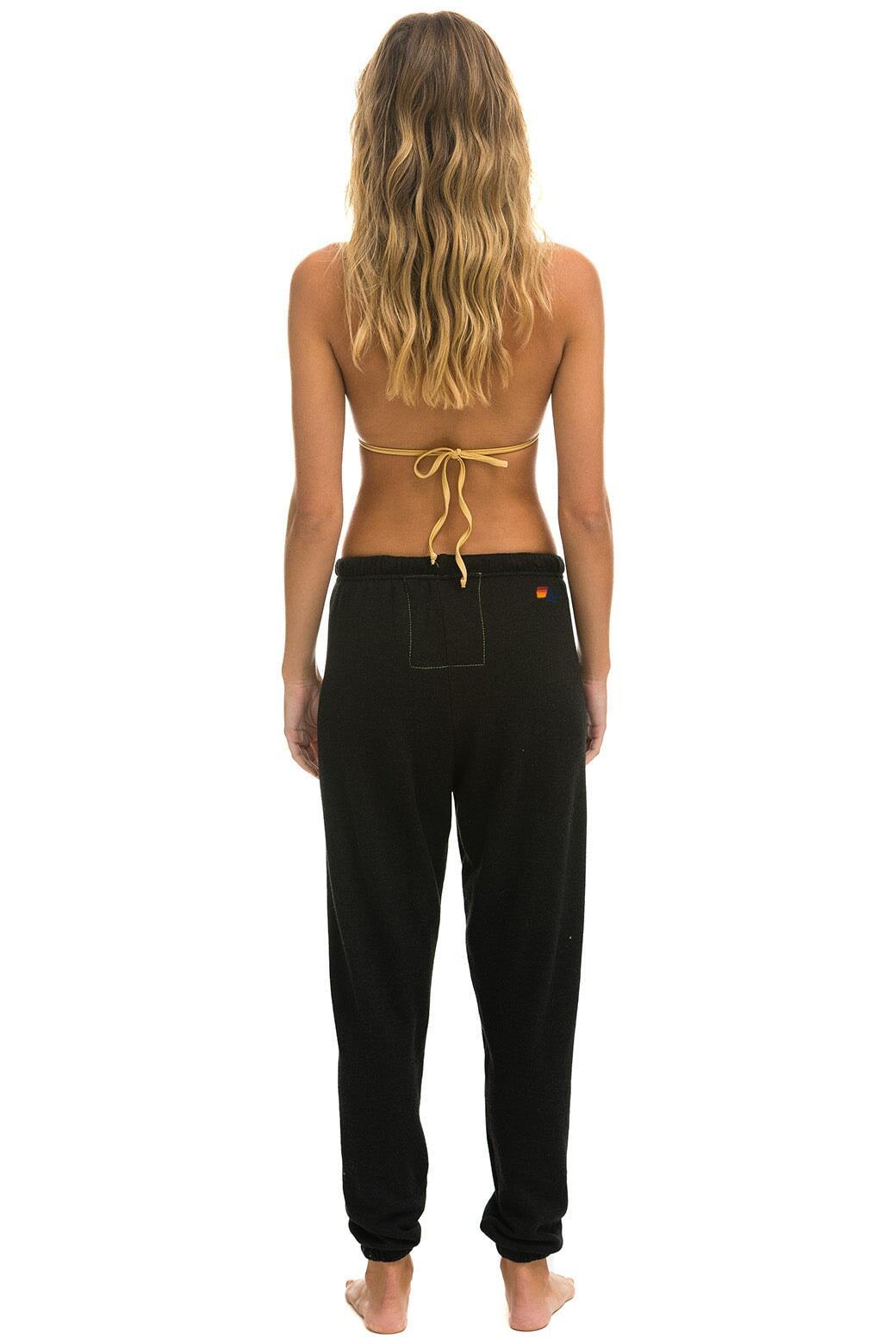 DREAMLAND TIGER SWEATPANTS - BLACK Female Product Image