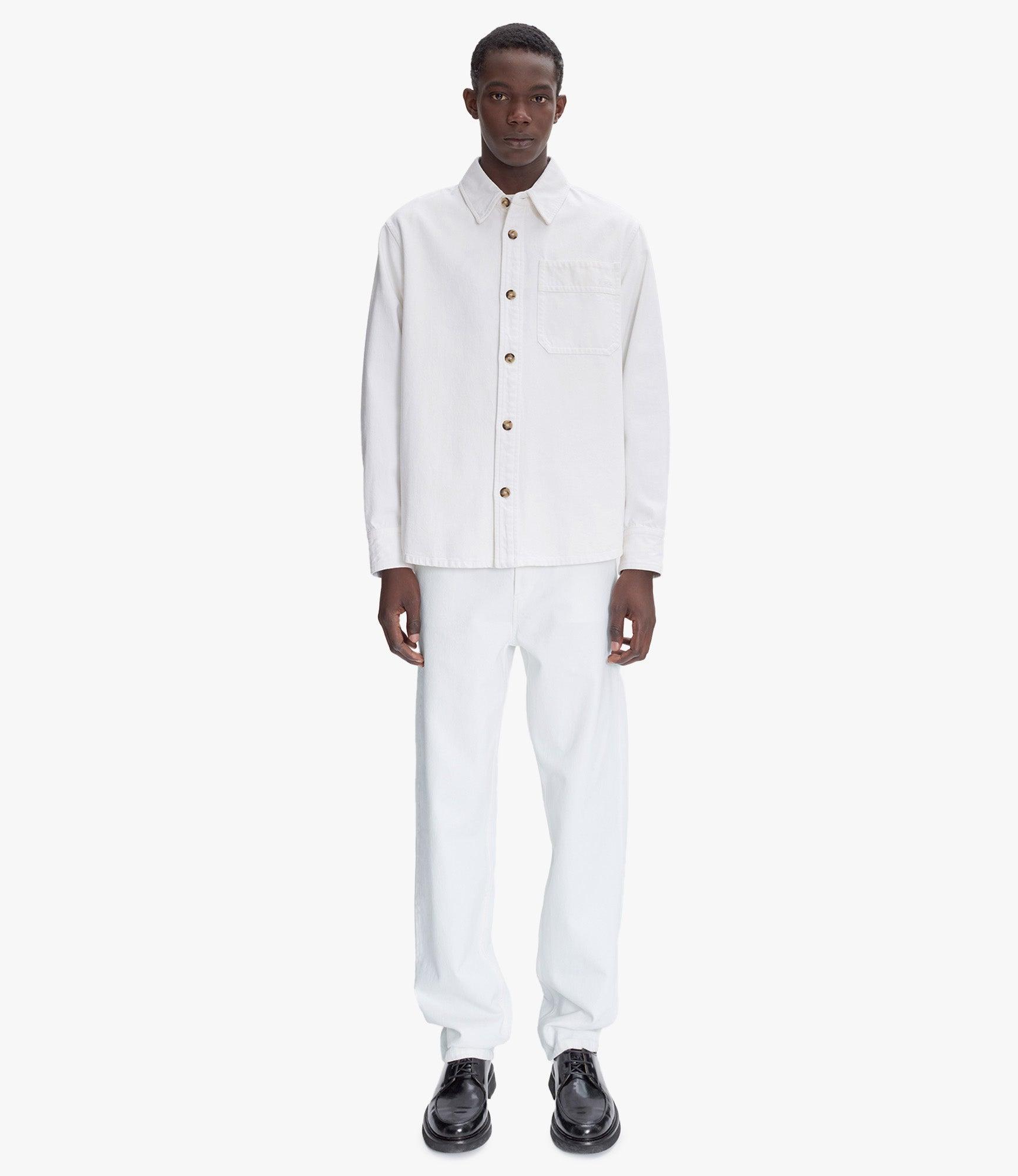 Basile Brodée Poitrine overshirt Male Product Image