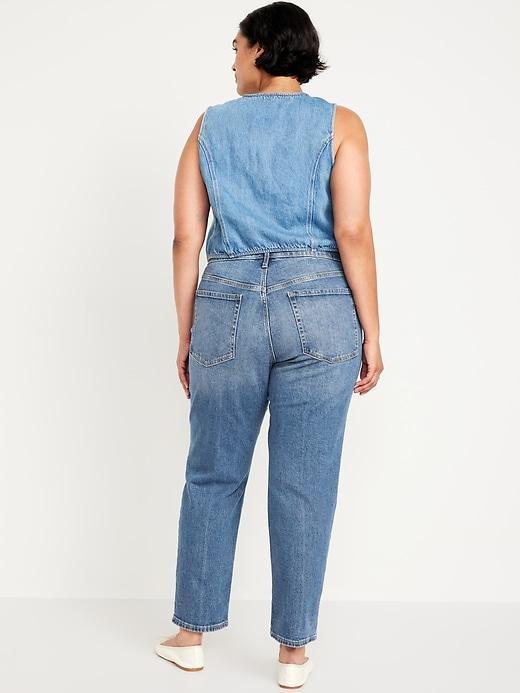 Mid-Rise OG Straight Ankle Jeans Product Image