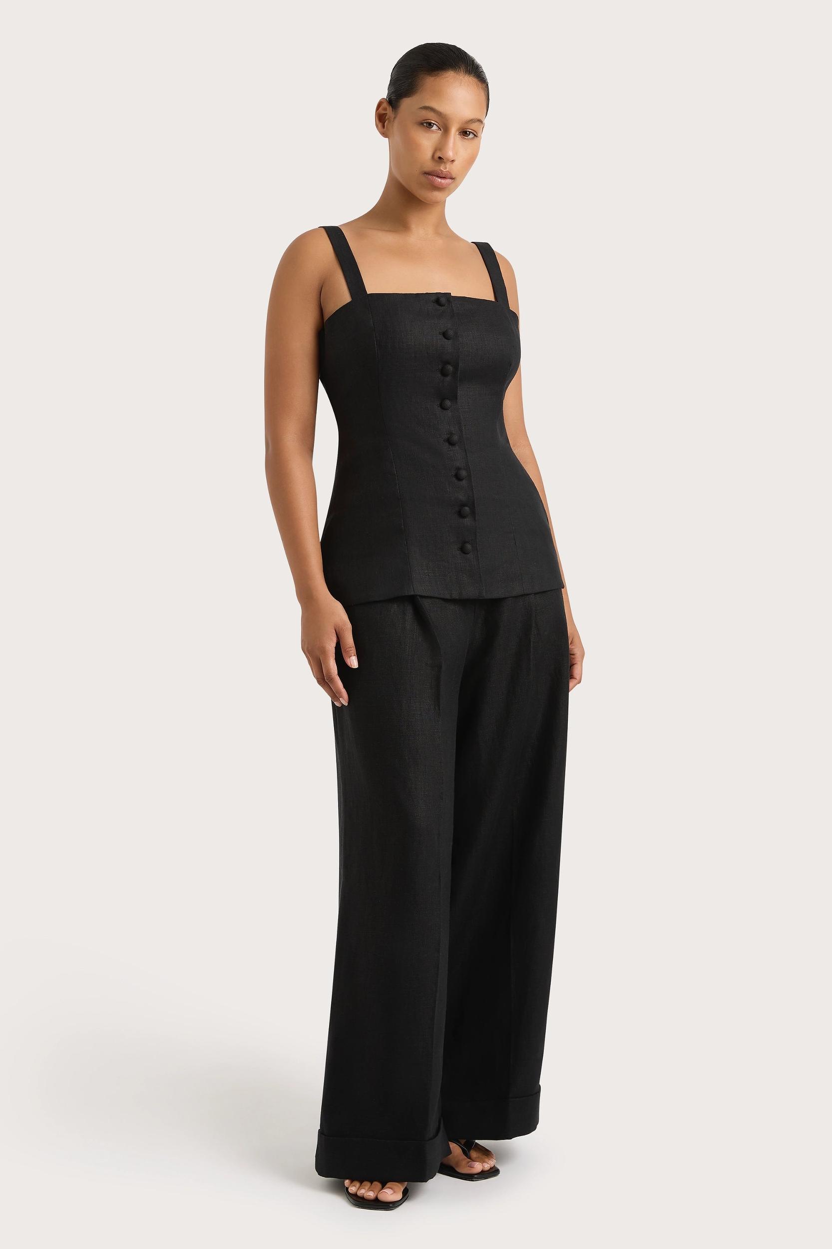 Corbiere Vest Black - Final Sale Product Image