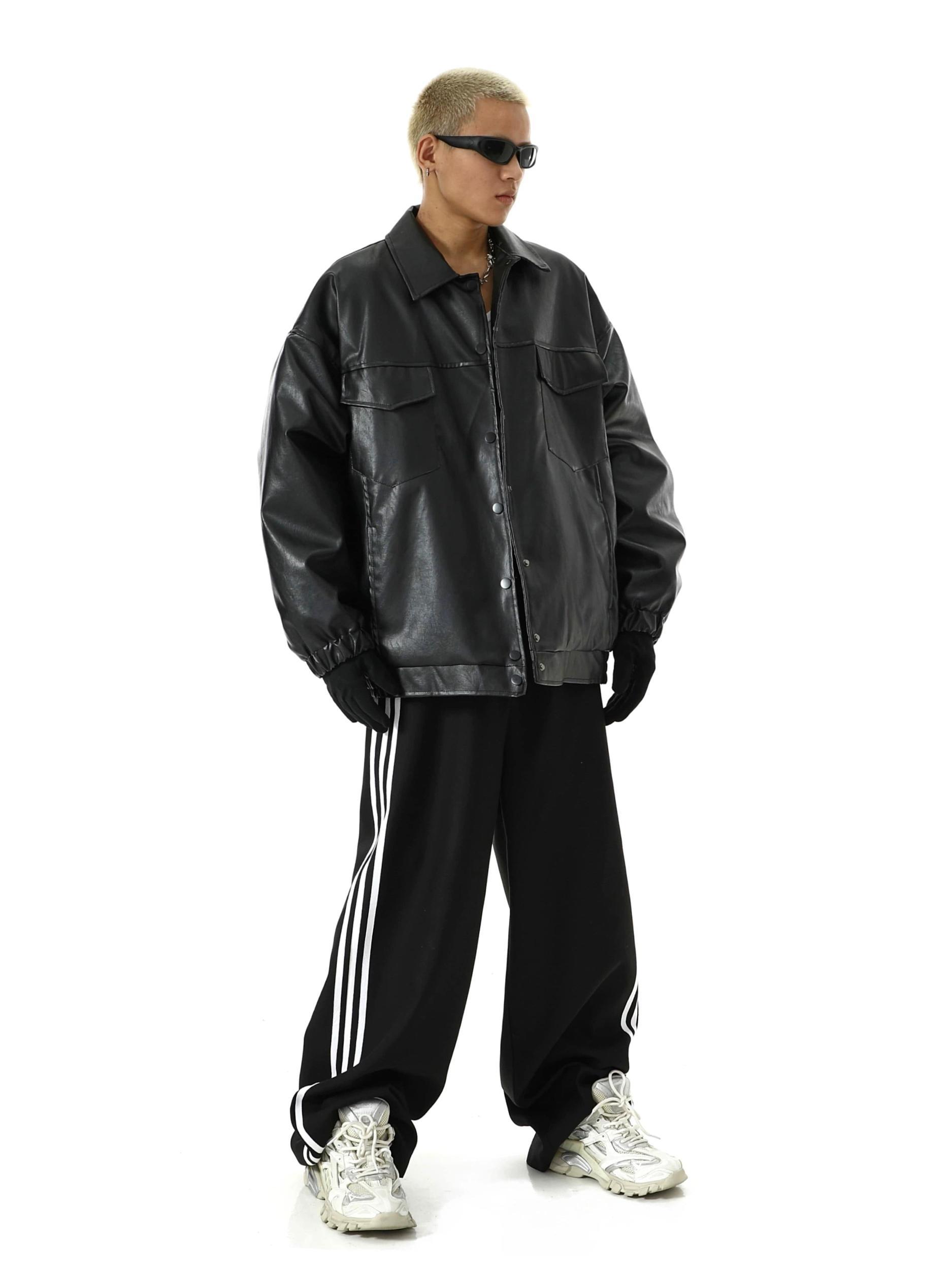 RT No. 10836 BLACK LEATHER JK Product Image