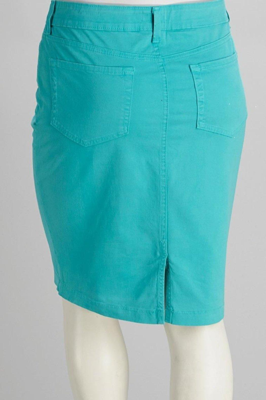 Nydj Aquamarine Skirt Product Image