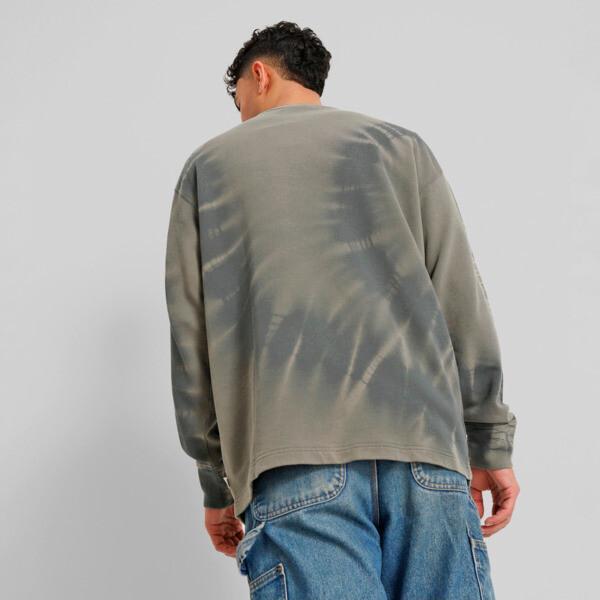 PUMA DOWNTOWN RE:PLACE Men's Sweatshirt in Mineral Grey Product Image