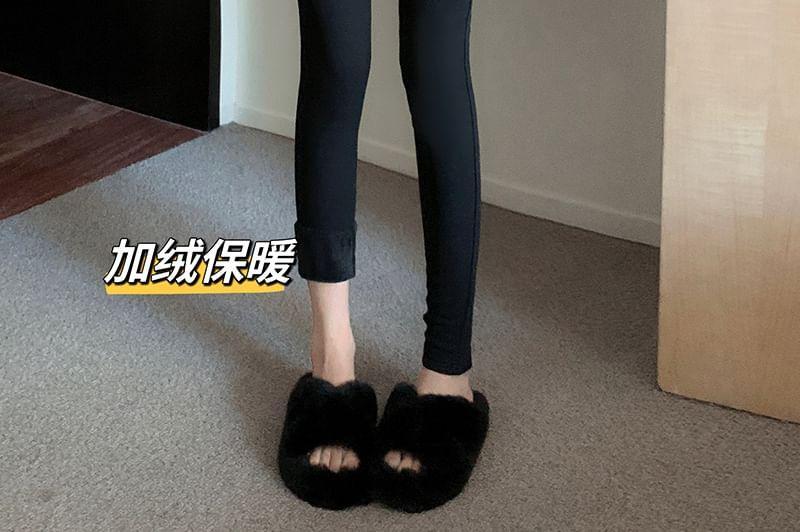 High Waist Plain Yoga Pants Product Image