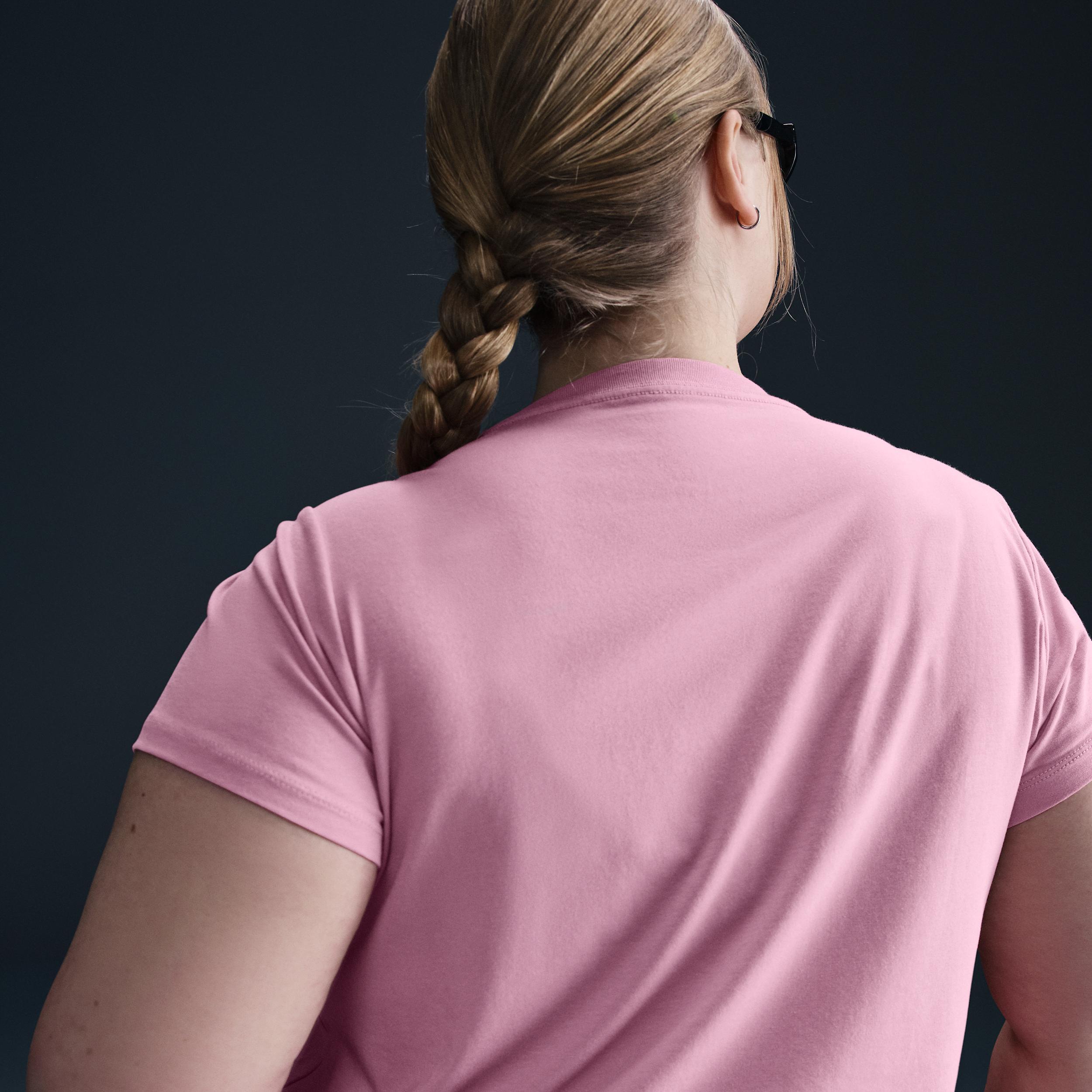 Women's Nike Sportswear Chill Knit Cropped T-Shirt (Plus Size) Product Image