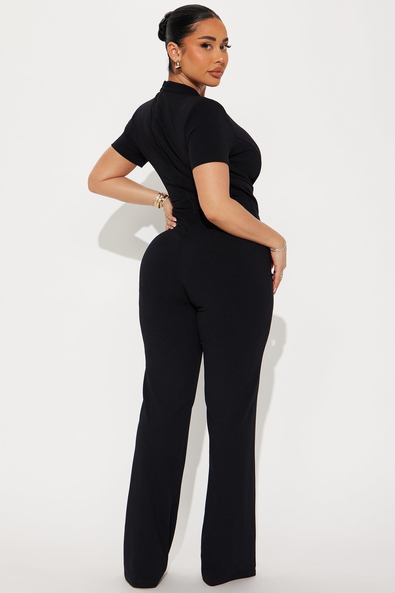 Always Working Jumpsuit - Black Product Image