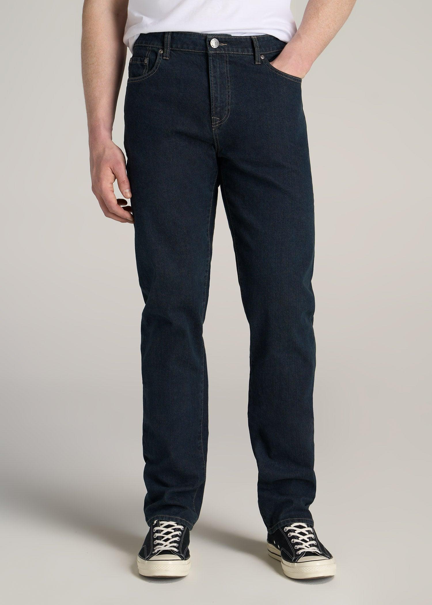 J1 STRAIGHT LEG Jeans for Tall Men in Dark Rinse Product Image