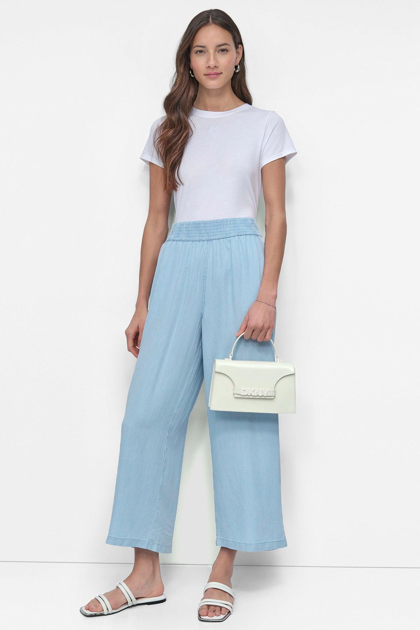 WIDE LEG ANKLE PANT Product Image