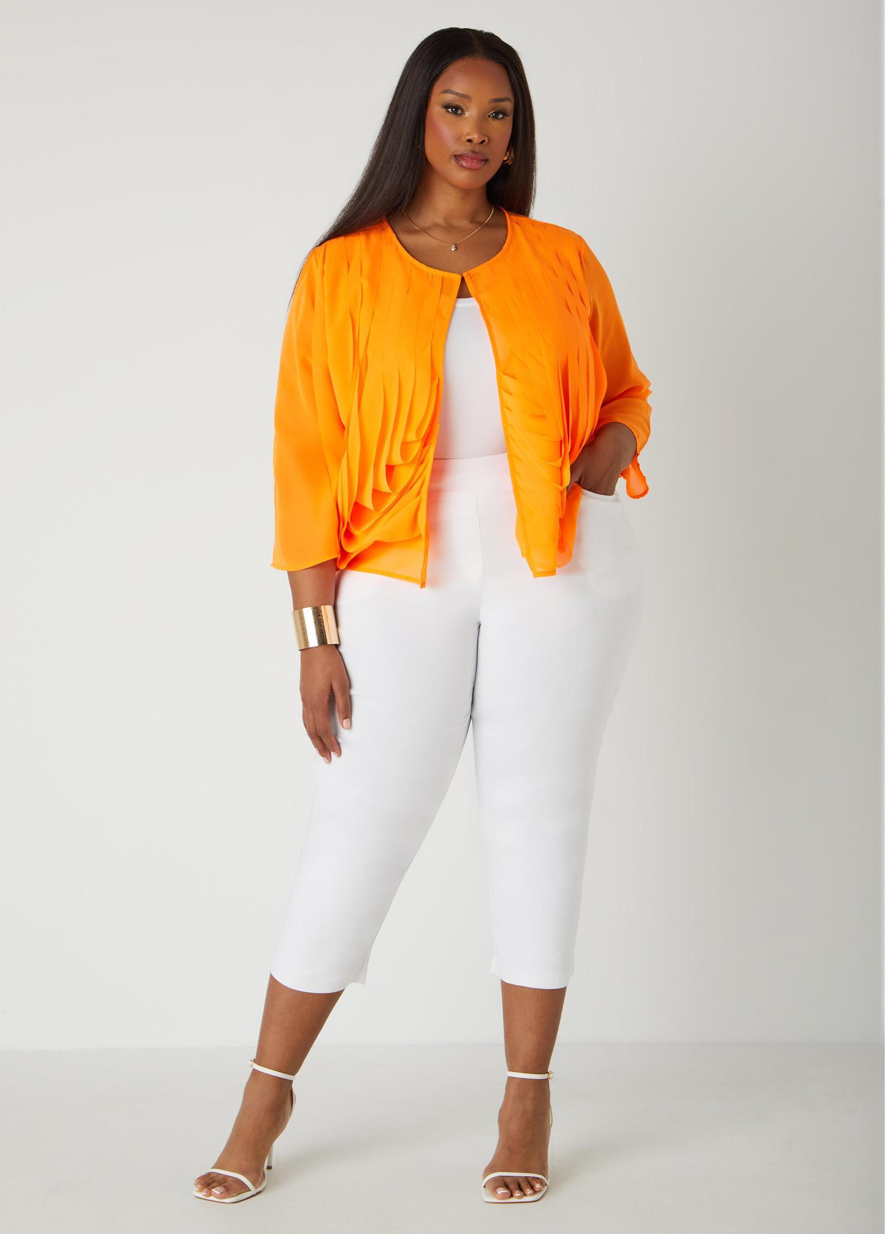 Draped Pleated Jacket Product Image