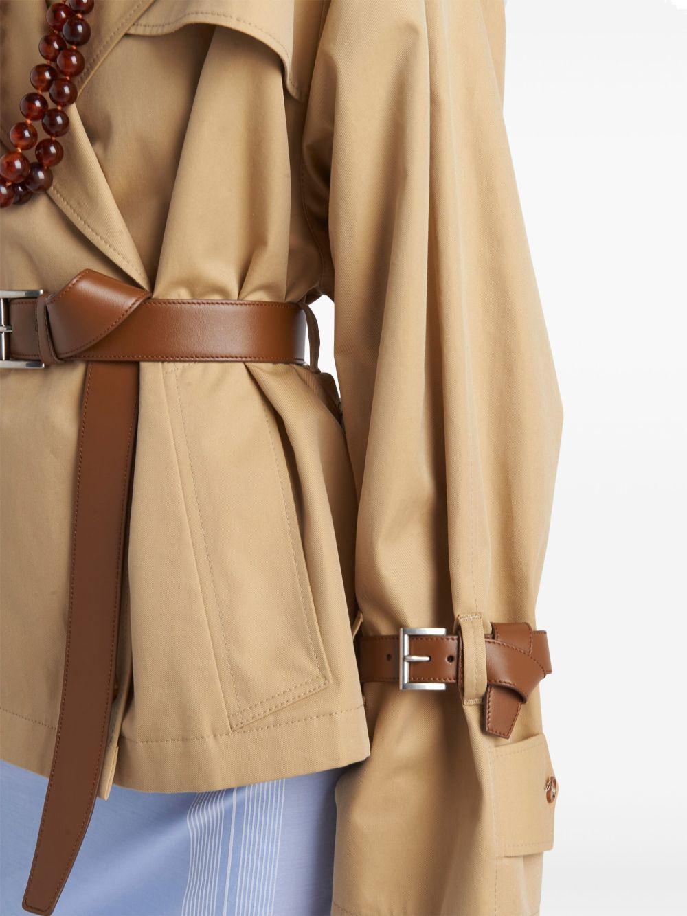 belted trench jacket Product Image
