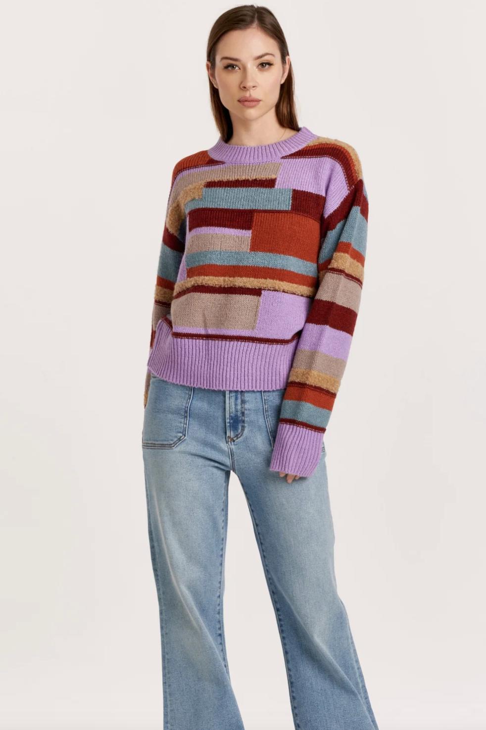 Georgina Stripe Ashberry Sweater Product Image