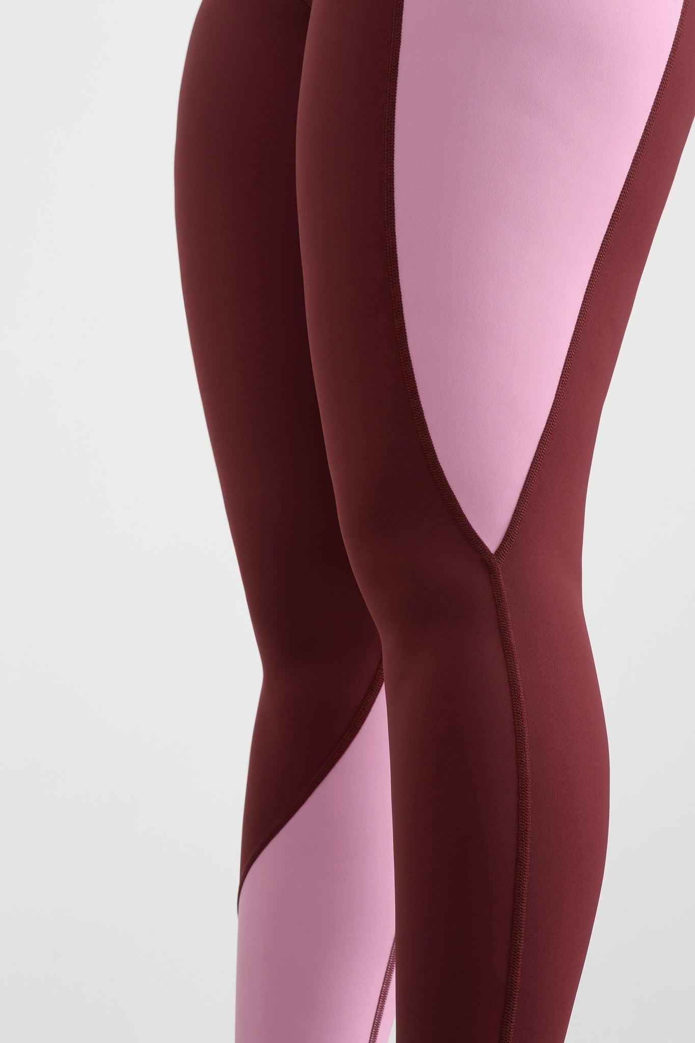 High Rise Colour Block 7/8 Legging 226 Product Image