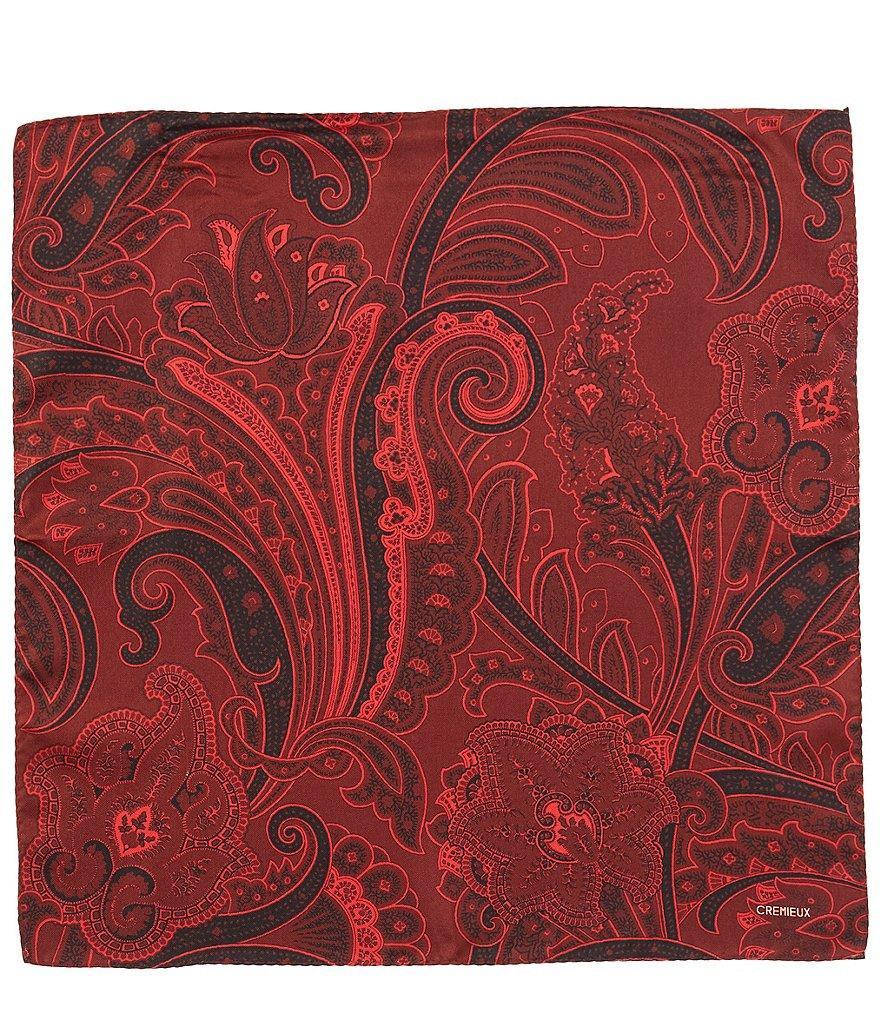 Cremieux Allover Paisley Pocket Square Product Image