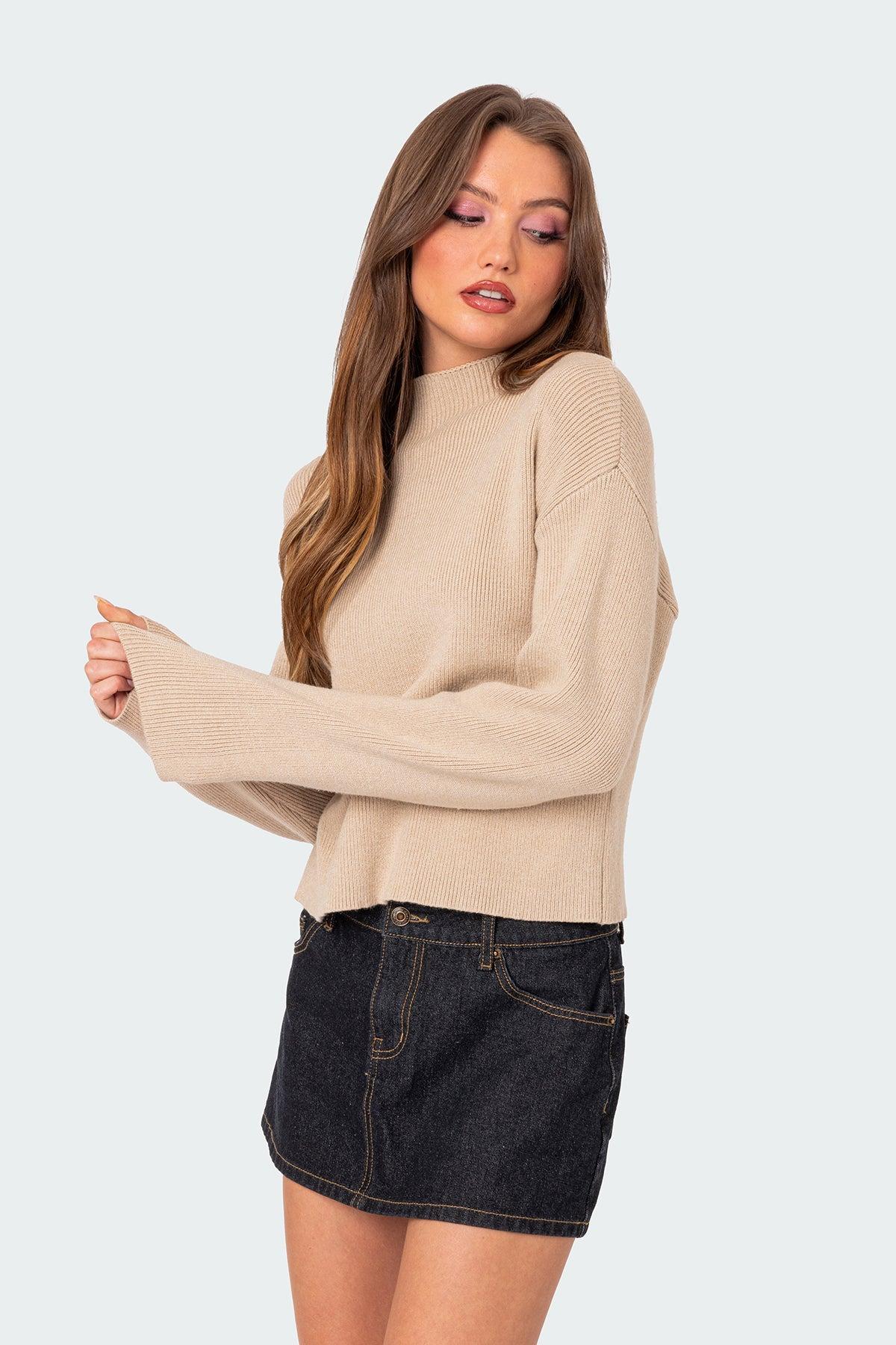 Kimberly Mock Neck Sweater Product Image
