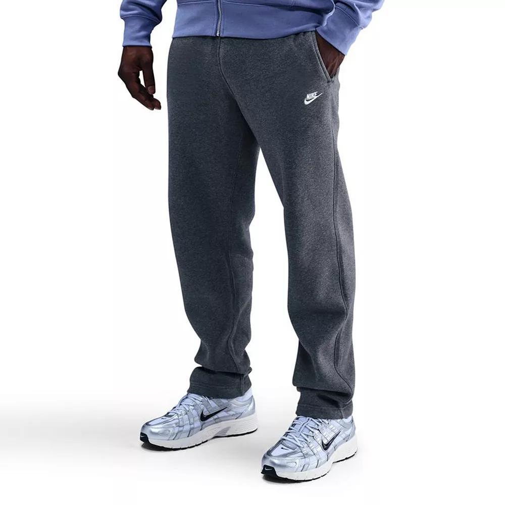 Nike Mens Club Open-Hem Fleece Pants | FN3730-451 Product Image