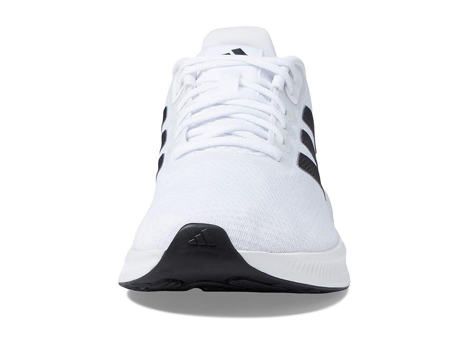 adidas Running Runfalcon 3.0 Black/White) Men's Shoes Product Image