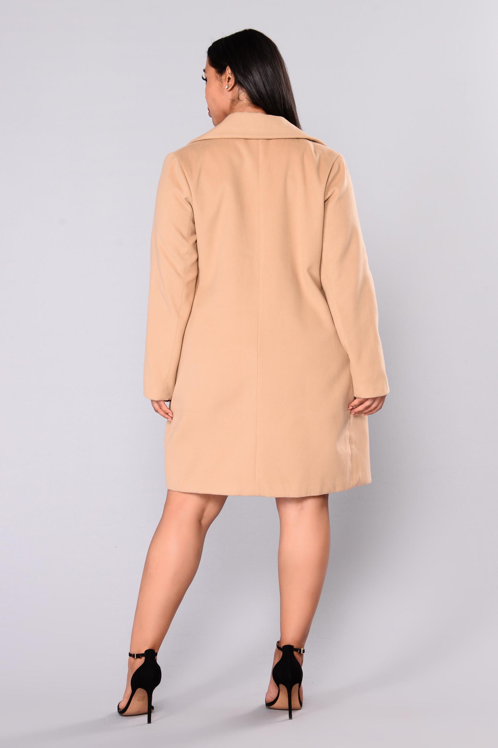 Upper East Side Coat - Camel Product Image