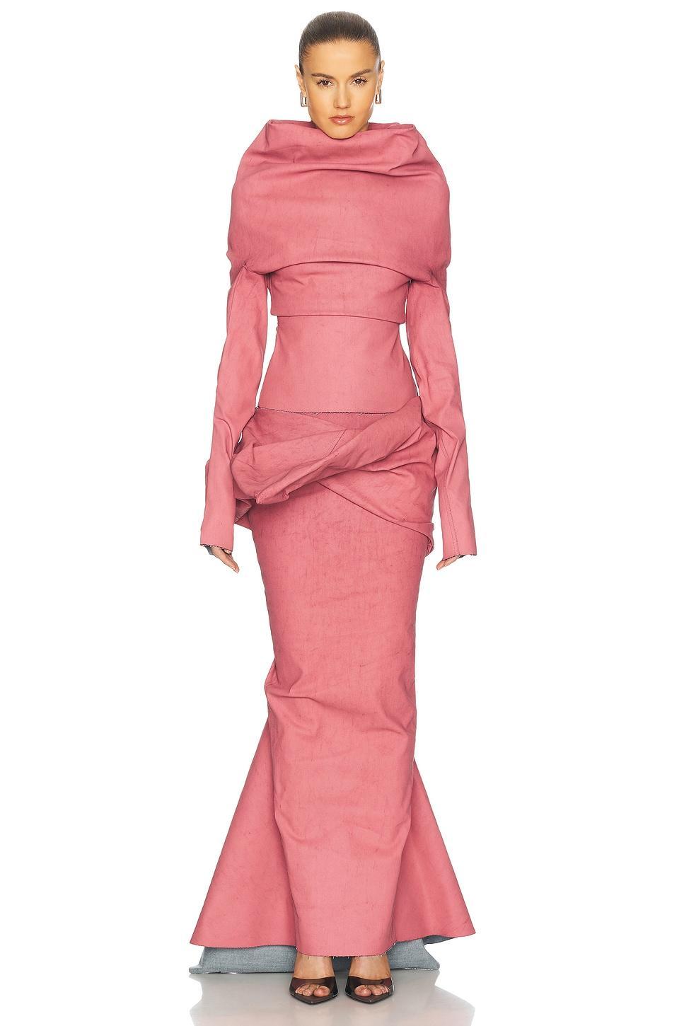 Draped Long Sleeve Top Product Image