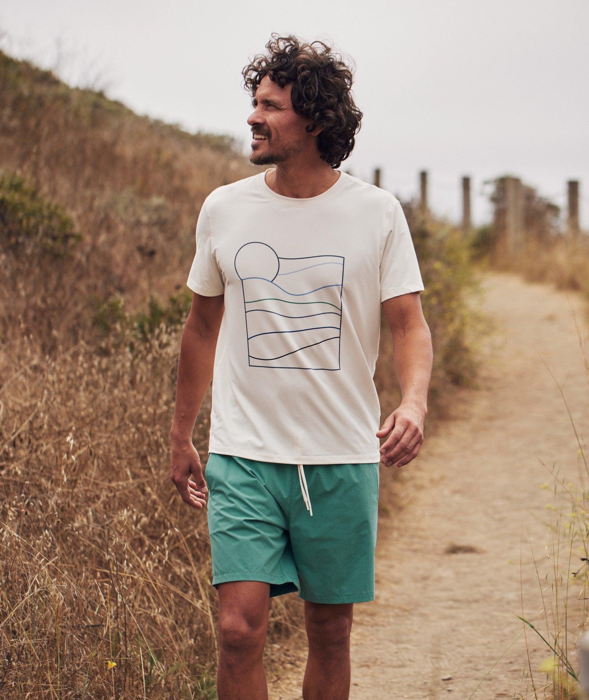 Re-Spun Sport Crew Graphic Tee Product Image