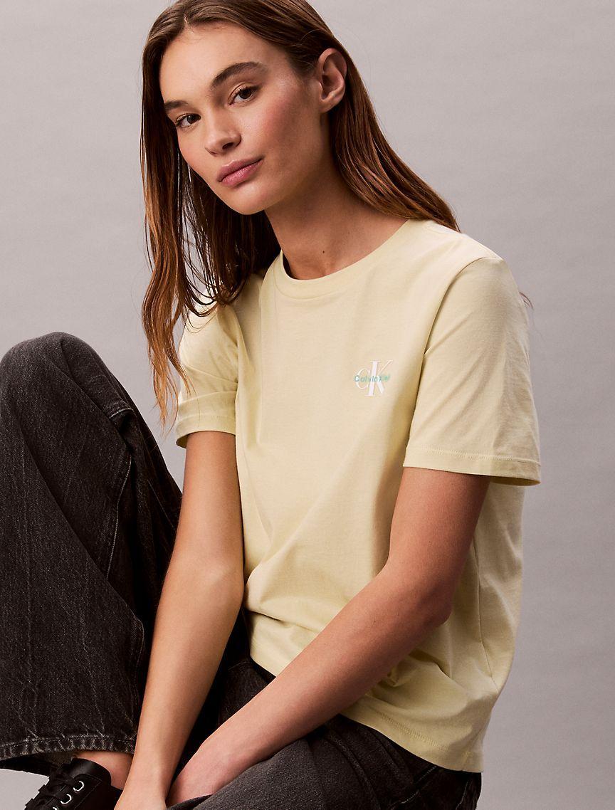 Classic Contrast Monogram Logo T-Shirt Product Image