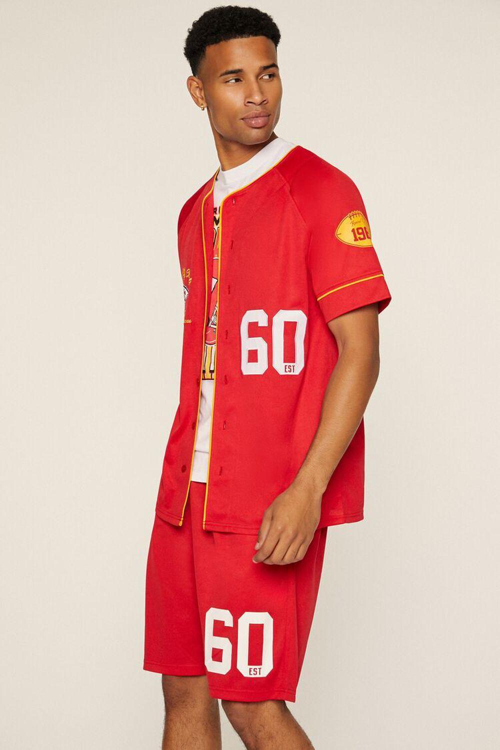 Kansas City Chiefs Embroidered Shirt | Forever 21 Product Image