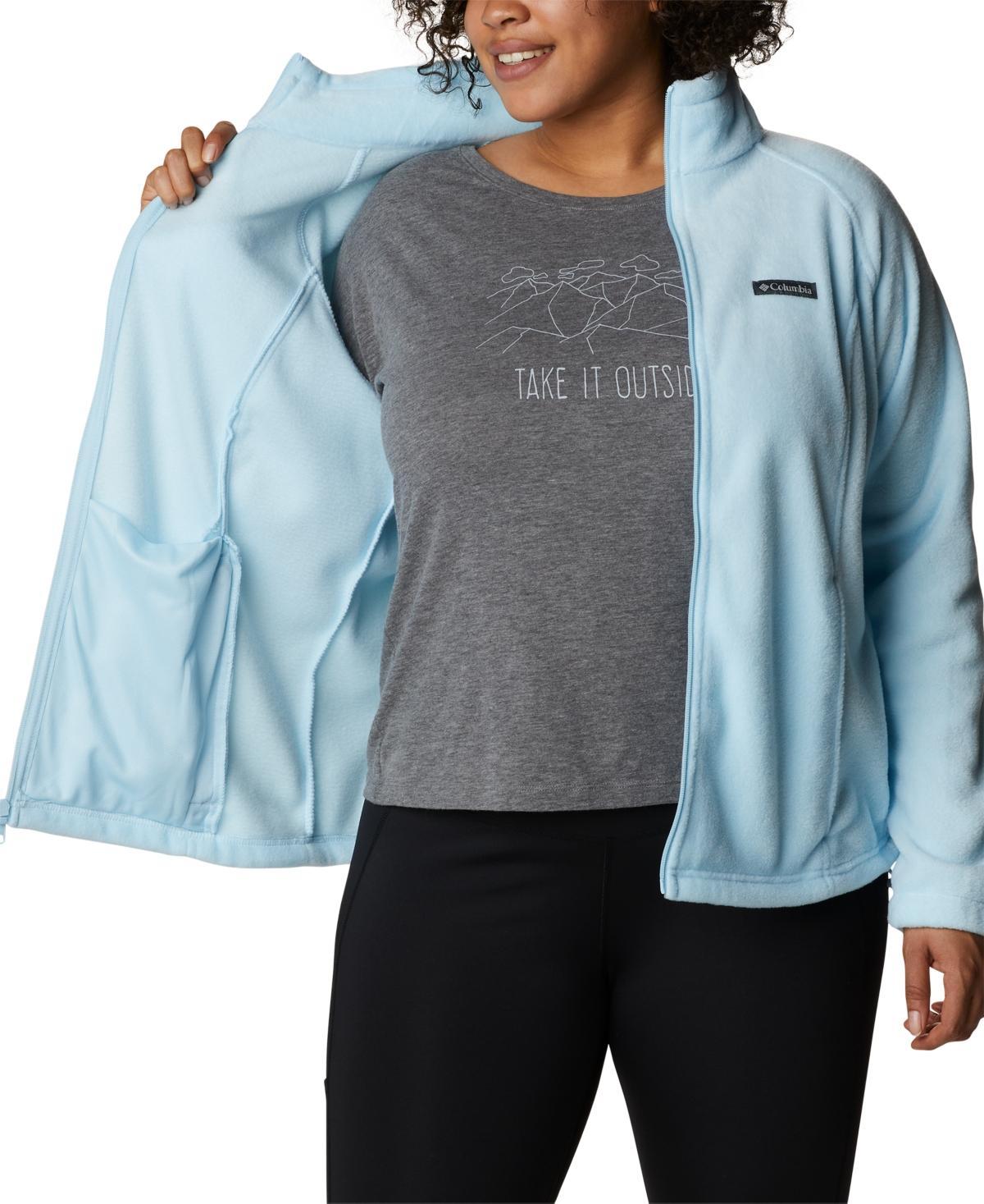 Plus Size Columbia Benton Springs Full-Zip Fleece Jacket, Women's, Size: 1XL, Clematis Blue Product Image