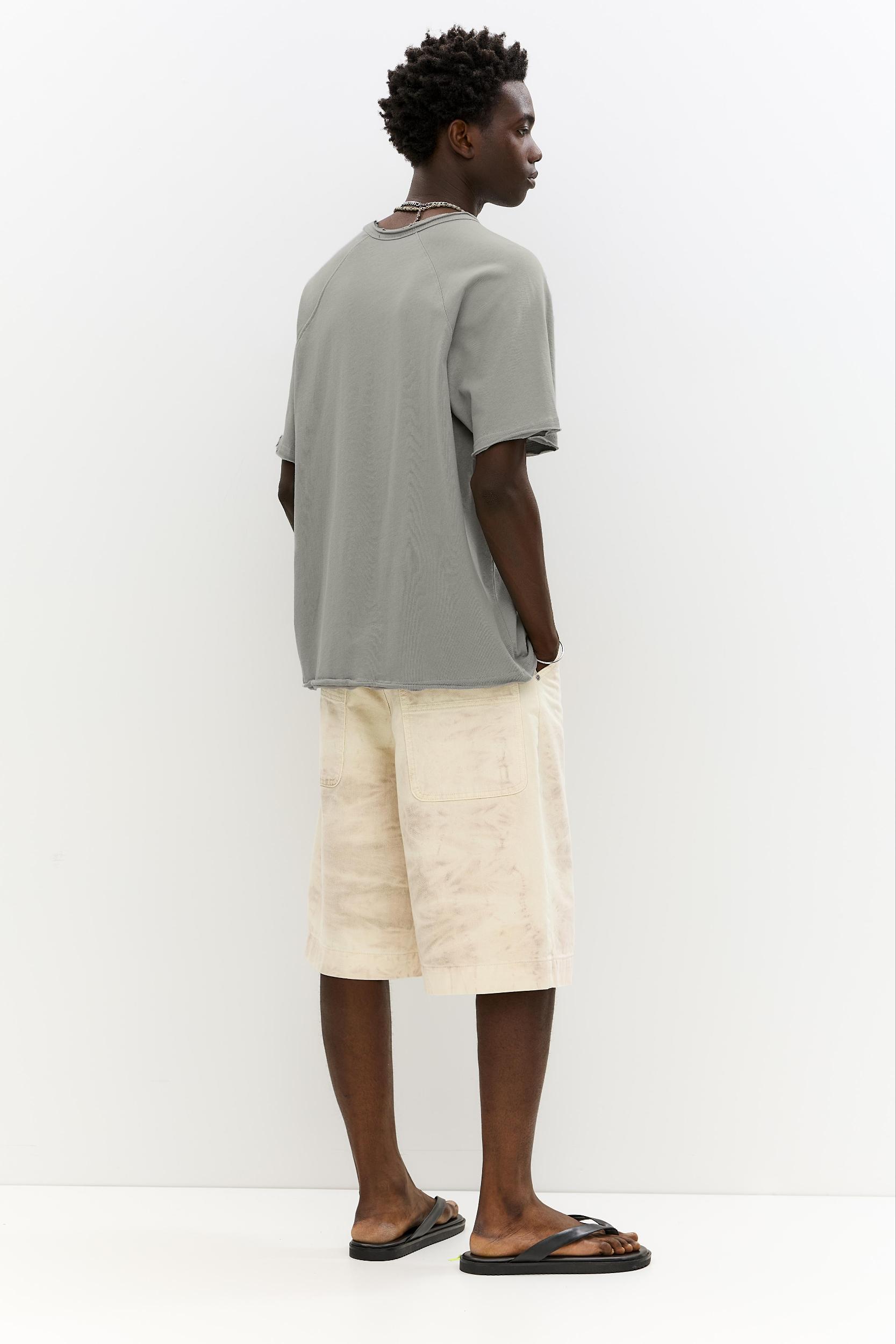 Short sleeve T-shirt with piping Product Image