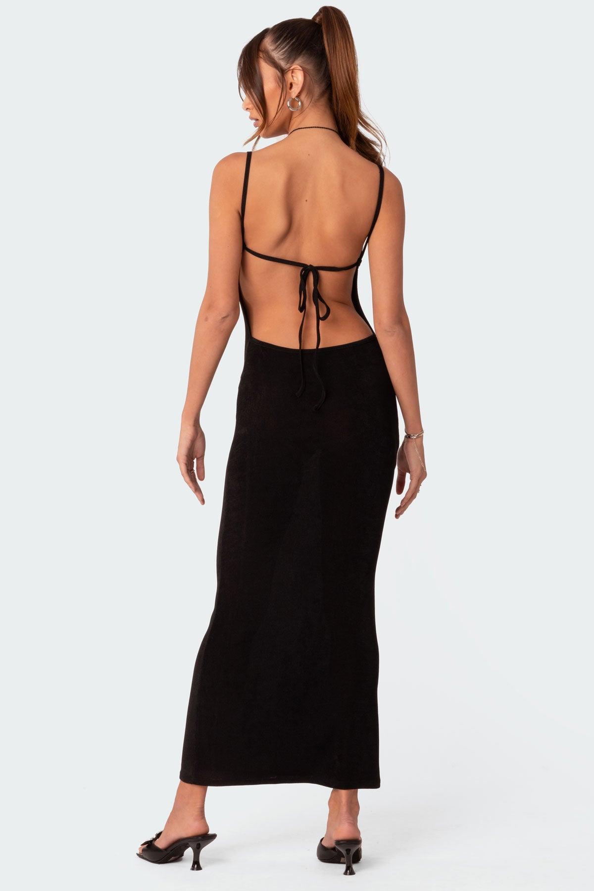 Clea Open Back Maxi Dress Product Image