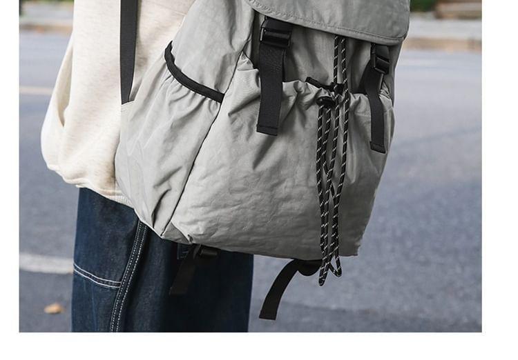 Multi-Pocket Drawstring Backpack Product Image