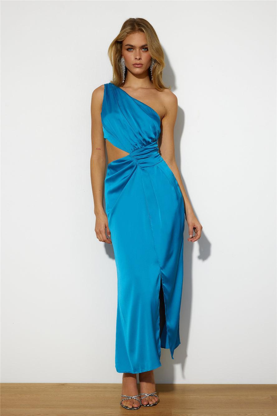 Brand New Mood Midi Dress BLUE Product Image