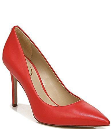 Sam Edelman Hazel Pointed Toe Pump Bright Leather Product Image