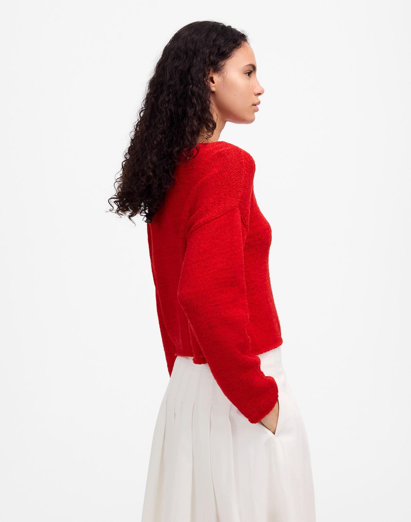 Boatneck Pullover Sweater Product Image