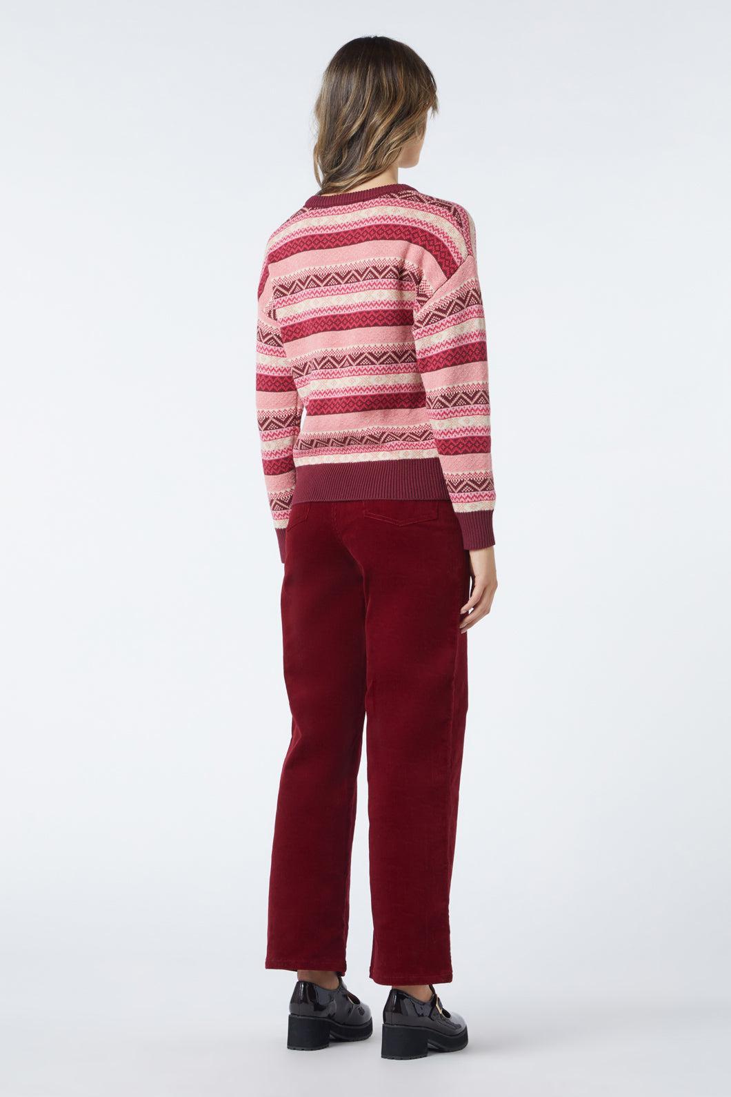 Maddi Fair Isle Sweater Product Image