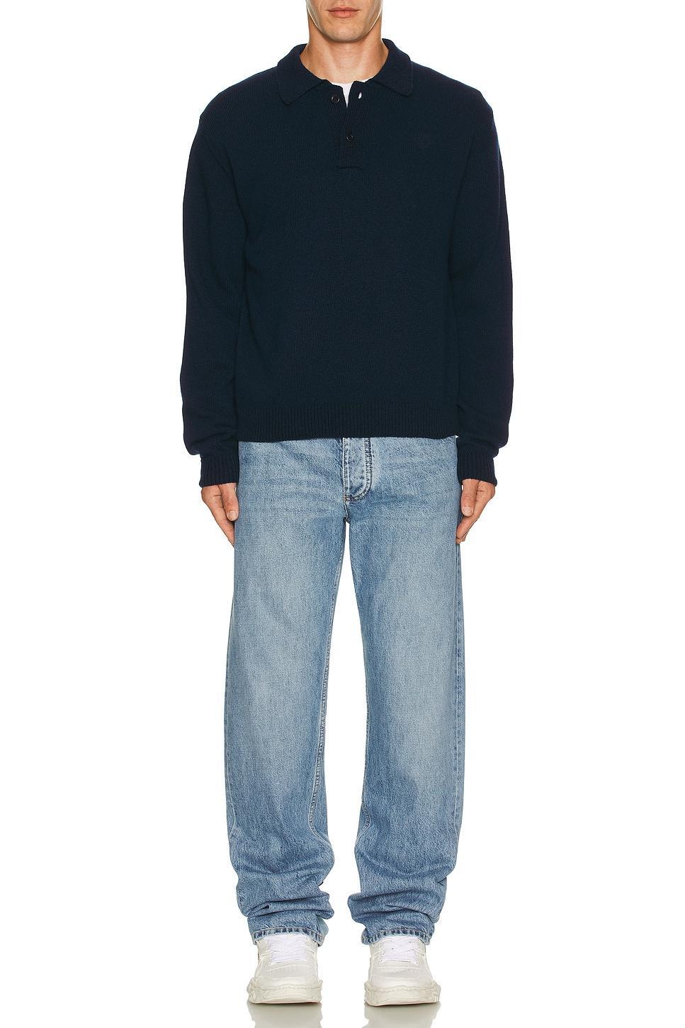 Superfine Polo Sweater Product Image