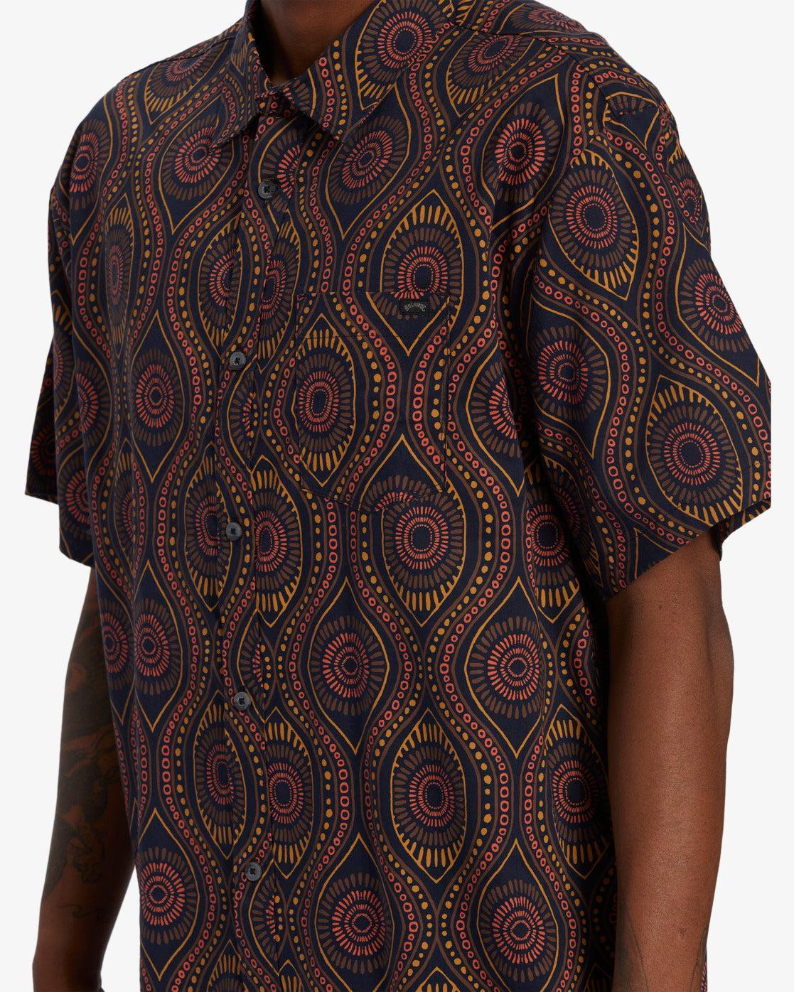 Sundays Short Sleeve Shirt - Rust Male Product Image