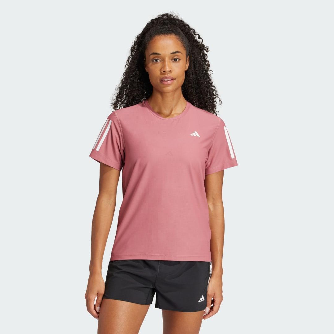 adidas Own The Run Tee White 2XS Womens Product Image