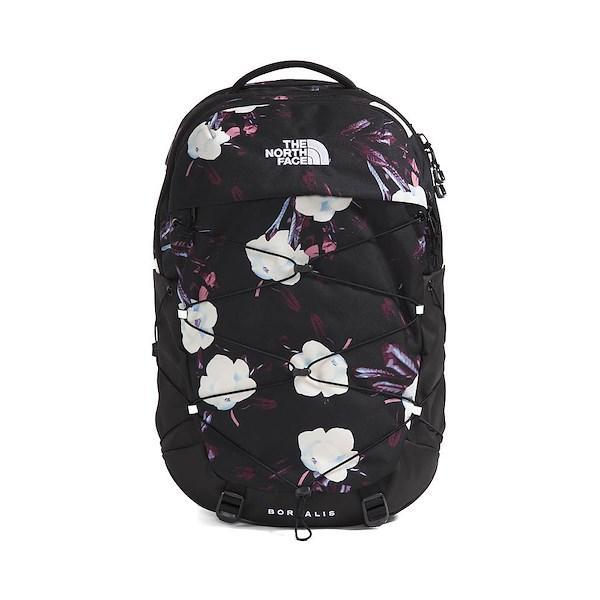 Womens The North Face Borealis Backpack - TNF Black / Winter Flowers Product Image