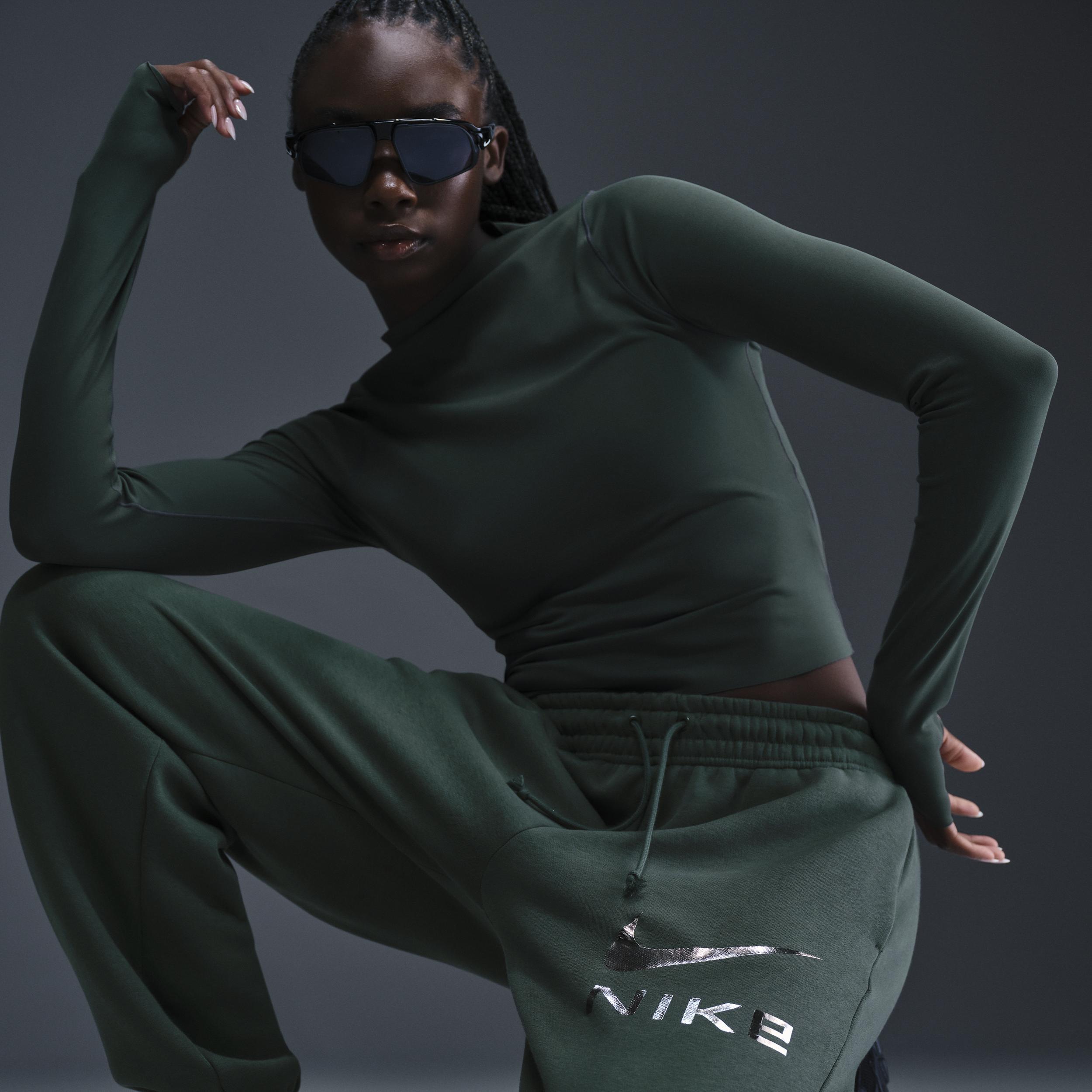 Women's Nike Sportswear Phoenix Fleece High-Waisted Oversized Pants Product Image