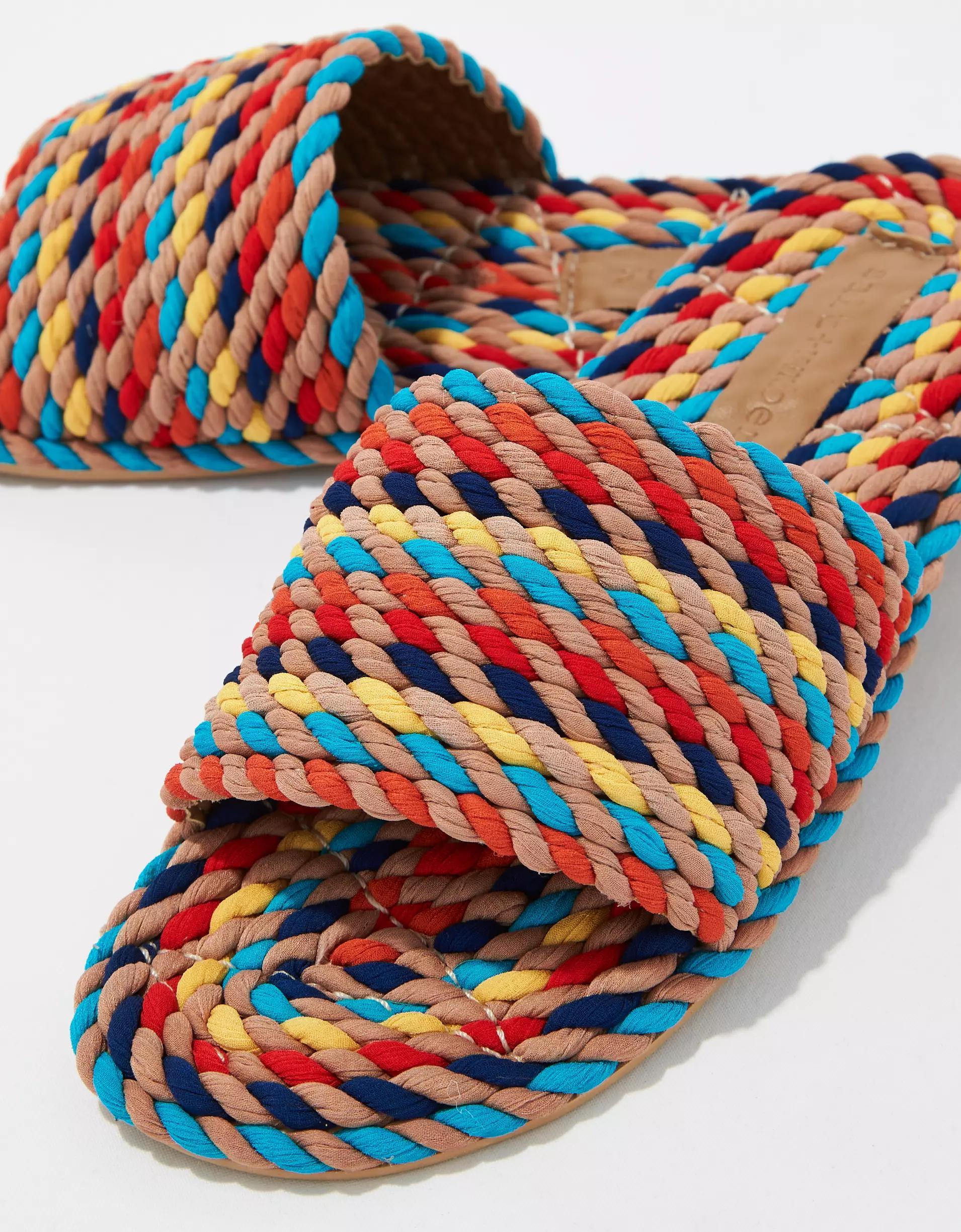 Salt + Umber Vegan Rope Slide Product Image