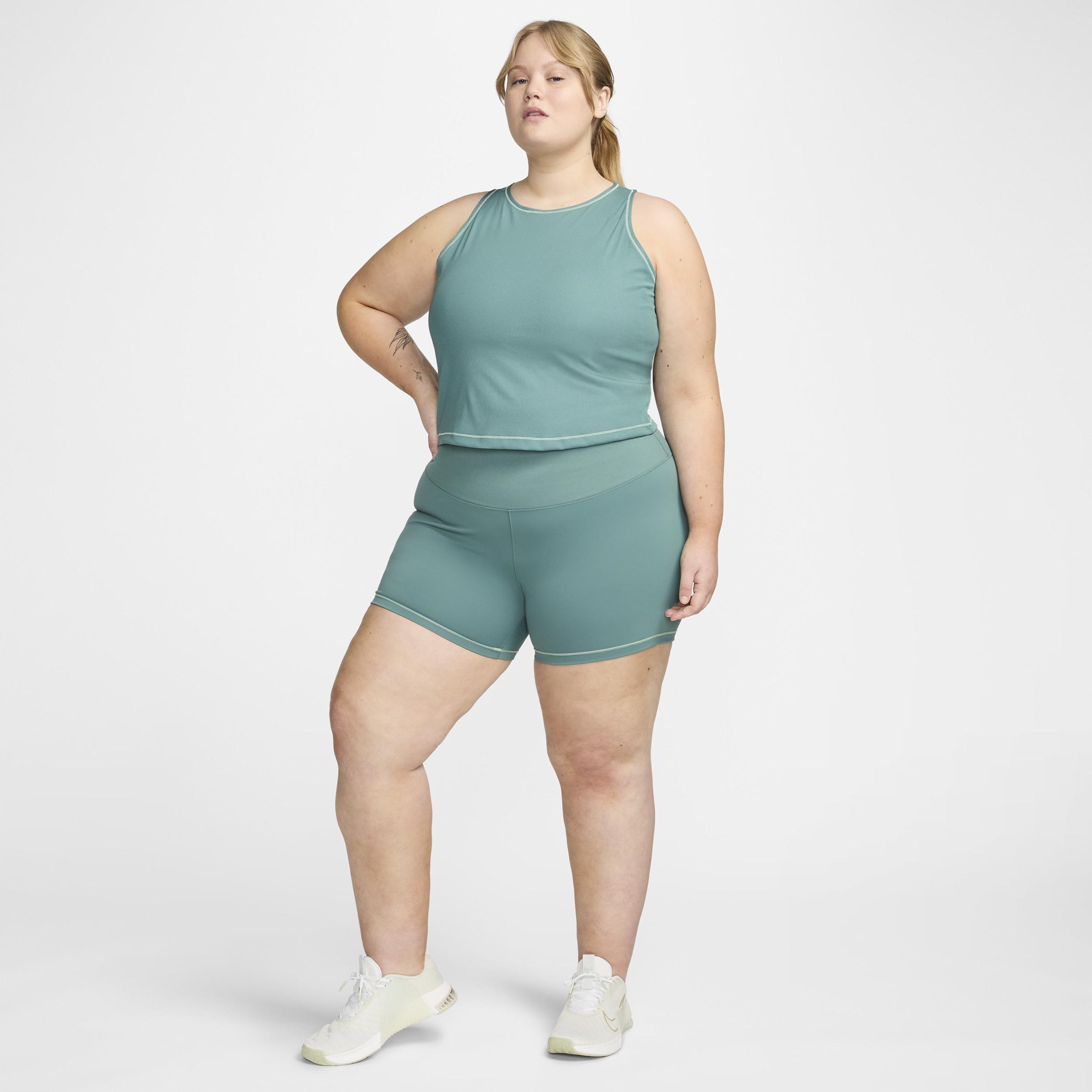 Nike Women's One Fitted Dri-FIT Ribbed Tank Top (Plus Size) Product Image